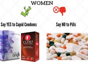 difference between the birth control pills and condoms